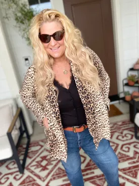 Rockstar Blazer in Leopard